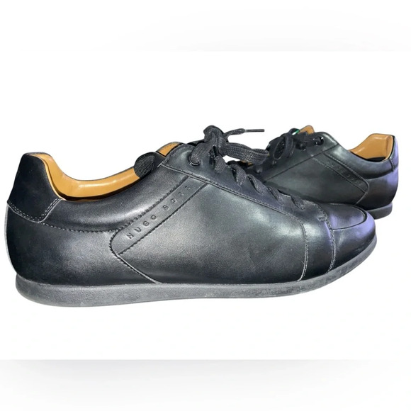 VINTAGE HUGO BOSS LOW-TOP TRAINERS - Picture 1 of 5